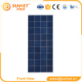 panneau solaire de poly panneau solaire de bonne qualité de 145watt avec le tuv ce